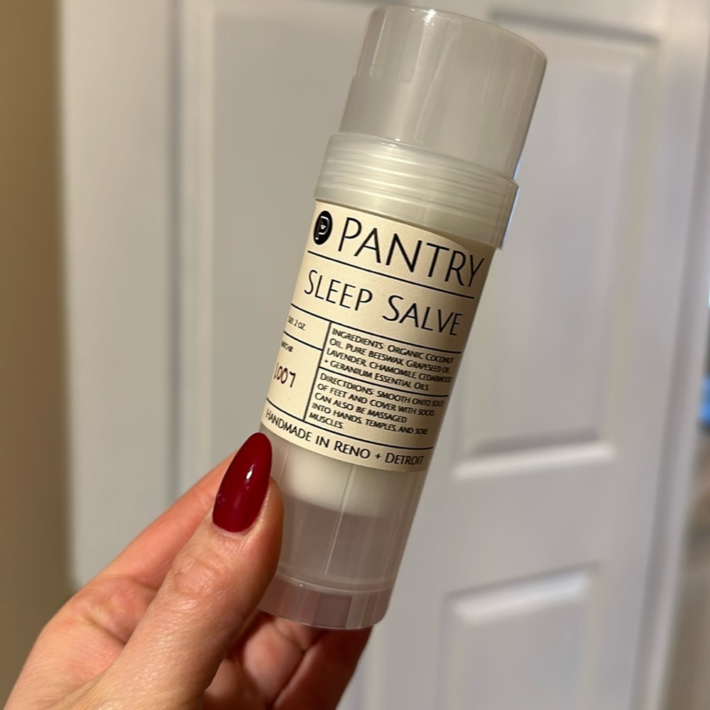 Pantry sleep salve